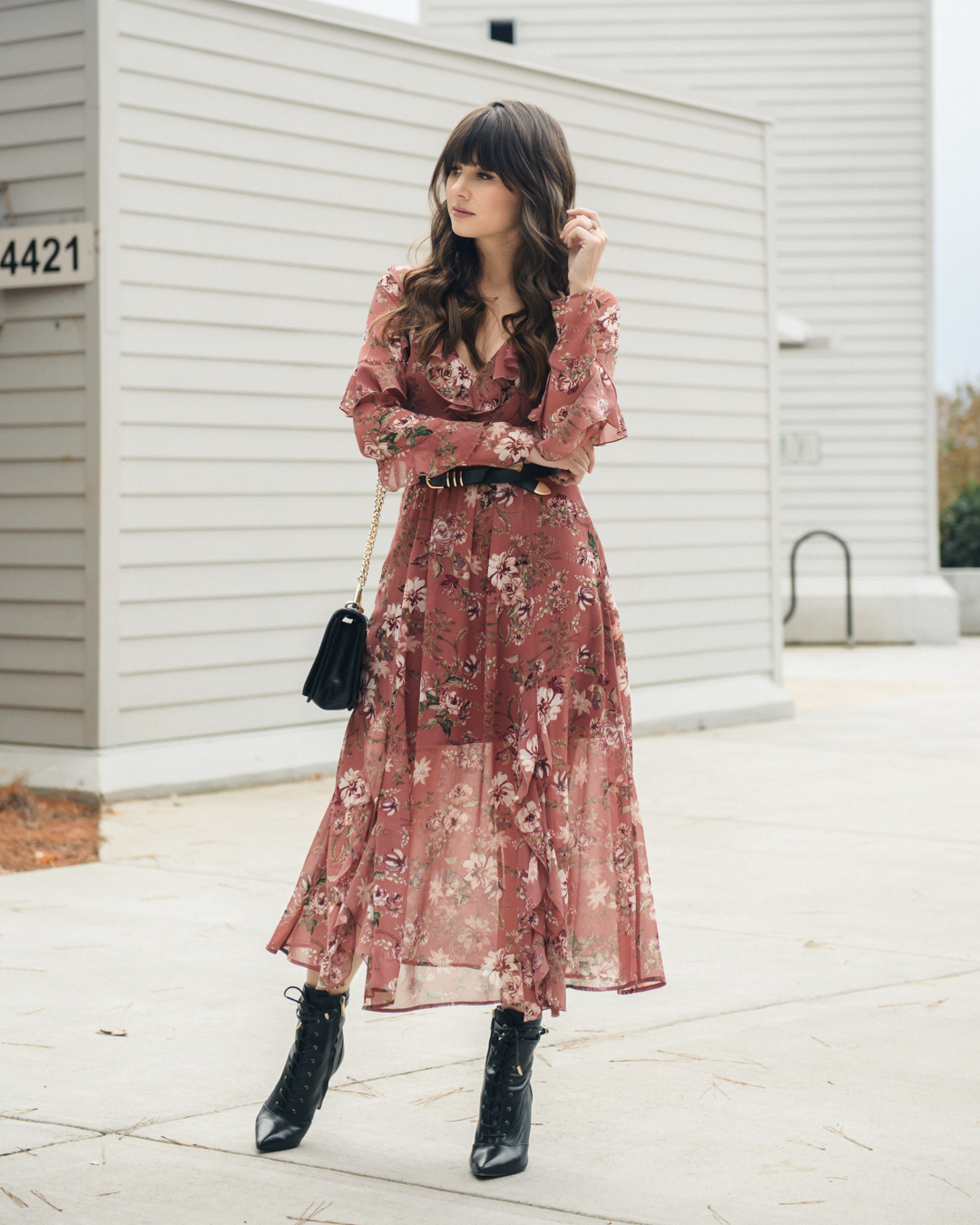 How To Wear Floral Dresses Year Round THE M A TIMES